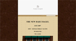 Desktop Screenshot of newdailybagel.com